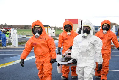 🔊Un exercice attentat chimique d'ampleur à Chartres [PHOTOS]
