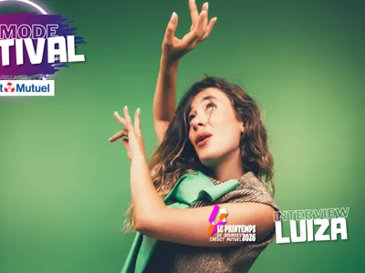 Luiza sous le soleil du Printemps de Bourges Crédit Mutuel 