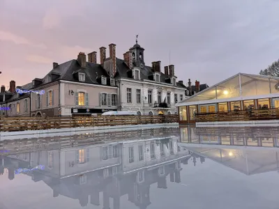 La patinoire de retour place du 18 octobre à Châteaudun