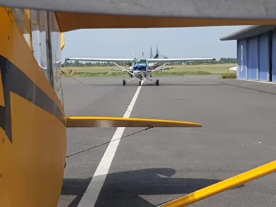 Début des Championnats de France de Navigation Aérienne à Châteaudun