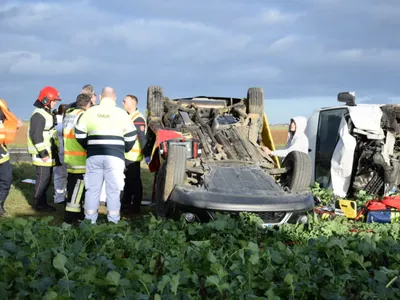 Violent choc sur la D927 [PHOTOS]