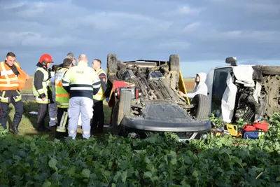 Violent choc sur la D927 [PHOTOS]