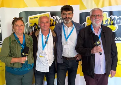 STARS’TERRE – Élus et organisateurs au micro d’Intensité pour le...