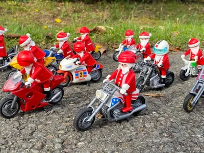 100% passion moto mobilisée pour Noël