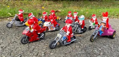 100% passion moto mobilisée pour Noël