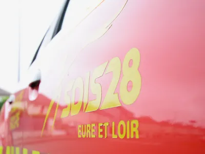 La rocade nord de Chartres accidentée