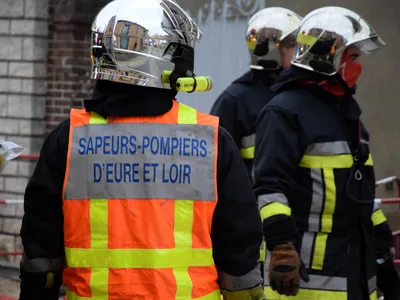 50 pompiers luttent contre un incendie à Sorel-Moussel