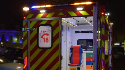 Accident sur la D910 à Nogent-le-Phaye