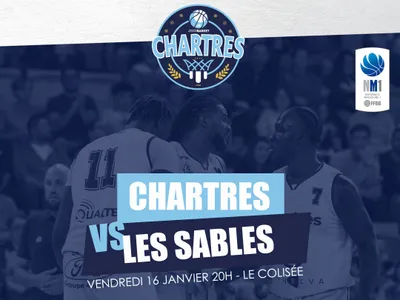 Les Chartrains affrontent Les Sables d'Olonne au Colisée !