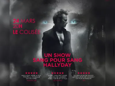 Intensité vous invite au show "sang pour sang" Hallyday au Colisée !
