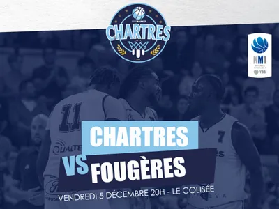 Le C'CMBM affrontera FOUGÈRES au Colisée le 05/12 ! Jouez avec...
