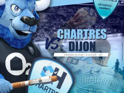 Venez soutenir le C'CMHB face à Dijon au Colisée !