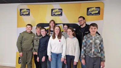 Des élèves du collège Zola de Châteaudun aux commandes de Radio...