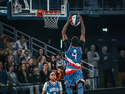 Les Harlem Globetrotters ont fait le show hier soir au Colisée !...
