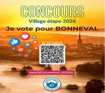 Bonneval en lice pour devenir le « Village étape de l’année 2026 »