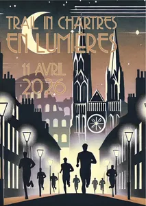 Deux repérages pour le Trail in Chartres en Lumières