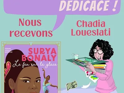 Dédicace de l'illustratrice Chadia Loueslati