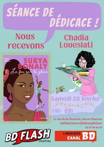 Dédicace de l'illustratrice Chadia Loueslati