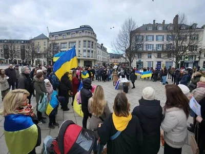 Les Ukrainiens d'Eure-et-Loir appellent à la mobilisation à Chartres