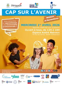 « Cap sur l’Avenir » : un forum des métiers à Châteaudun le 1er avril