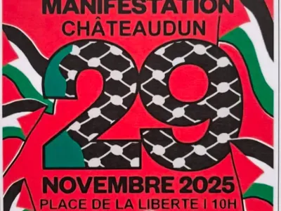 CHÂTEAUDUN – Mobilisation en solidarité avec la Palestine