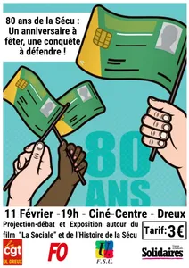 Une soirée autour des syndicats pour les 80 ans de la Sécu