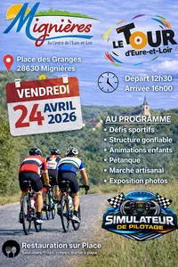 MIGNIÈRES - 2e étape du Tour d'Eure-et-Loir (Horaires de passage)
