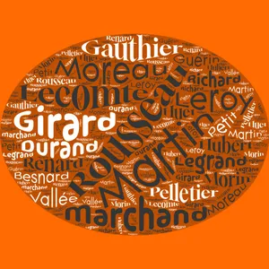 Les noms de familles : Martin règne en Eure-et-Loir