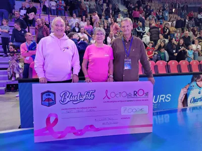 Octobre Rose : 7 000 € récoltés par le C' Chartres Métropole Basket...