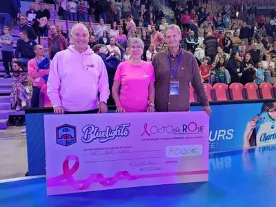 Octobre Rose : 7 000 € récoltés par le C' Chartres Métropole Basket...