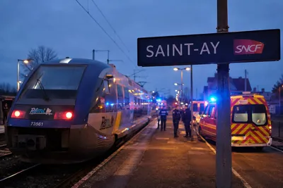 LOIRET – Un train percute une personne sur la voie à Saint-Ay
