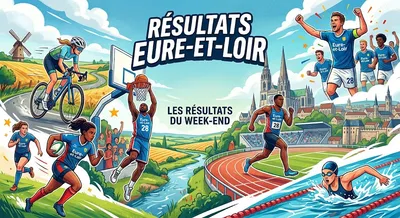 Sport en Eure-et-Loir : déconvenues en football et revers en volley