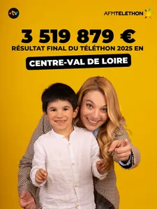TÉLÉTHON – 3 519 879 € récoltés en région Centre-Val de Loire dont...