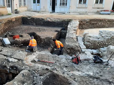 Jetez un œil aux fouilles de la future Maison de la Cosmétique