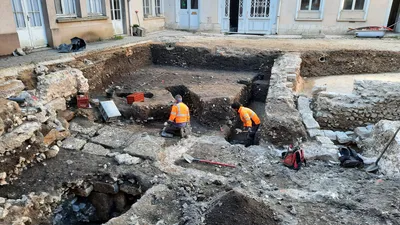 Jetez un œil aux fouilles de la future Maison de la Cosmétique