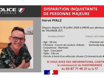 Moselle : La police lance un appel à témoins après une disparition