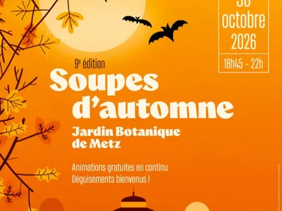 « Soupes d’automne » : Le Jardin Botanique de Metz se transforme...