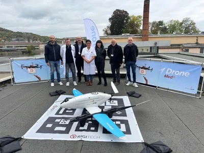 CHRU de Nancy : des drones pour transporter les prélèvements...