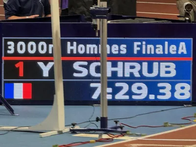 Sport : Yann Shrubb survol le meeting Metz Moselle Athlélor