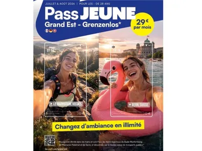 Pass Grenzenlos : voyager sans frontières pour 29 euros cet été