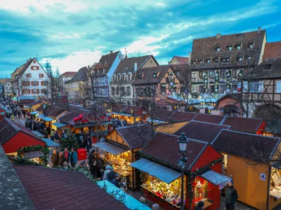 COLMAR : le marché de Noël surveillé par drone