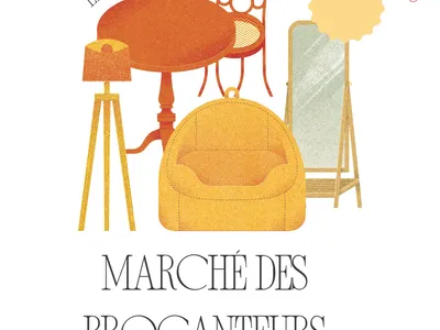 SAINT AMARIN : marché des brocanteurs