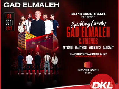 DKL vous offre vos places pour le spectacle de Gad Elmaleh !