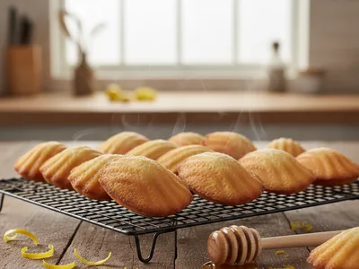 Madeleines au miel