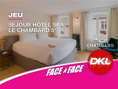 DKL vous offre votre séjour d'exception pour deux personnes au...
