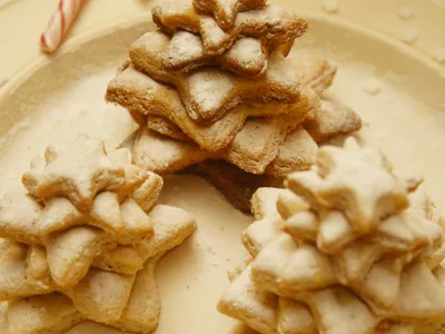 Bredele en étoile pour sapin 3D