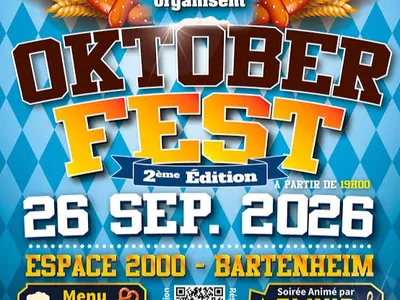 OKTOBERFEST 2026 À BARTENHEIM