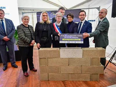 Nouveau Centre Hospitalier de Langres : la première pierre a été posée