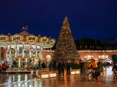La descente du Père Noël à Dijon ce mercredi 24 décembre