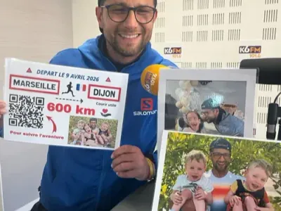 600 km de marche de Marseille à Dijon pour des enfants malades : où...